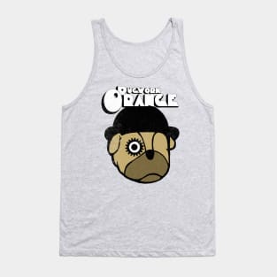 Pugwork Orange Tank Top